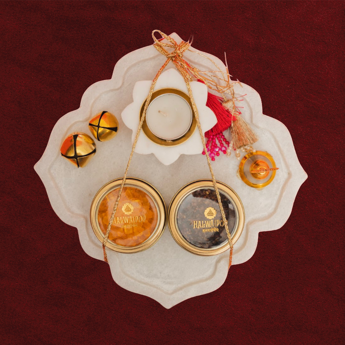 Pushp Marble Platter
