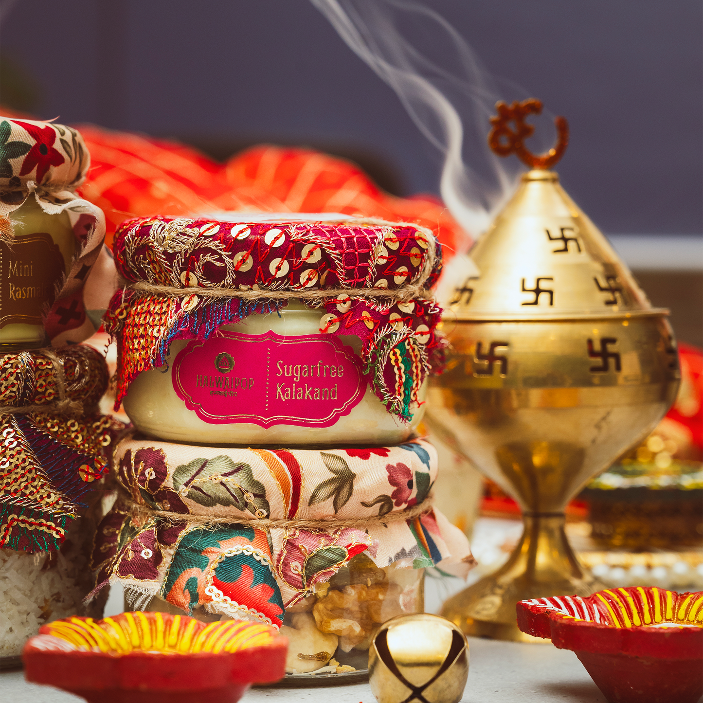 Navratri Special- Sugarfree Kalakand Jar
