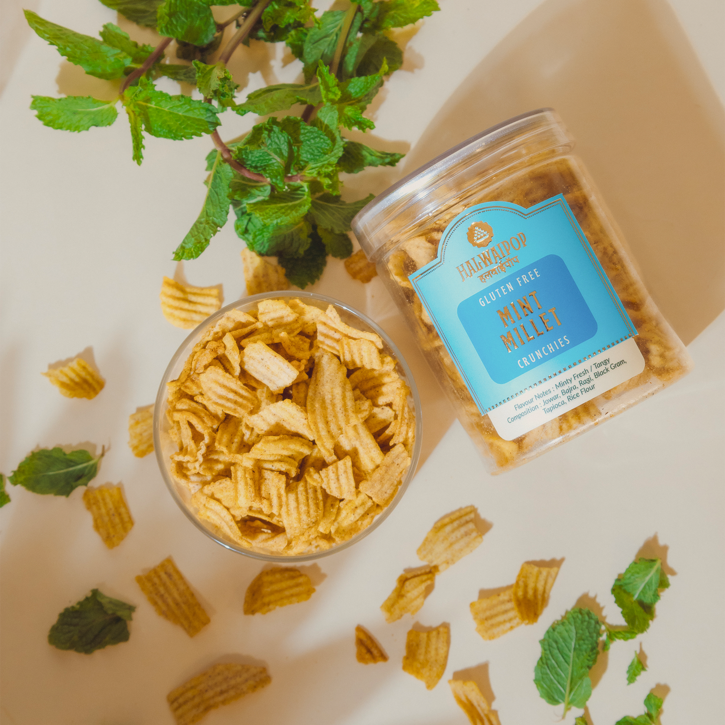 Mint Millet Crunchies