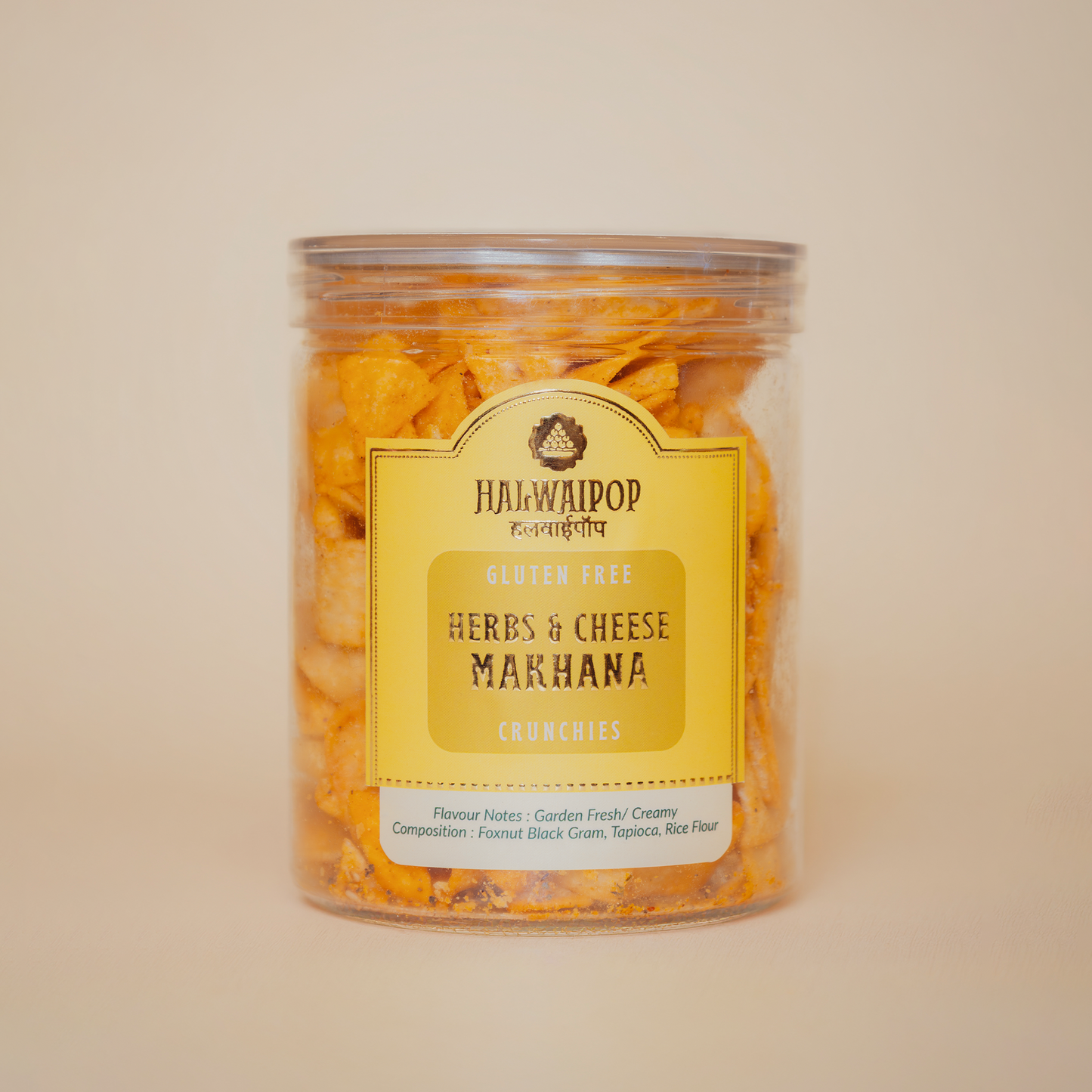 Herbs & Cheese Makhana Crunchies