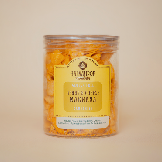 Herbs & Cheese Makhana Crunchies