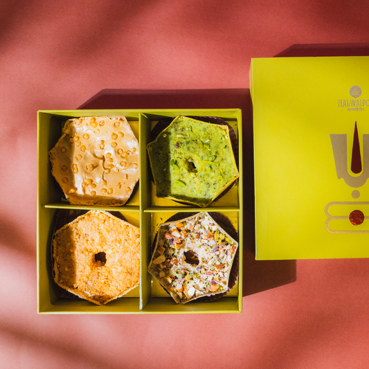 Halwaipop Signature Ghewar – Box of 4