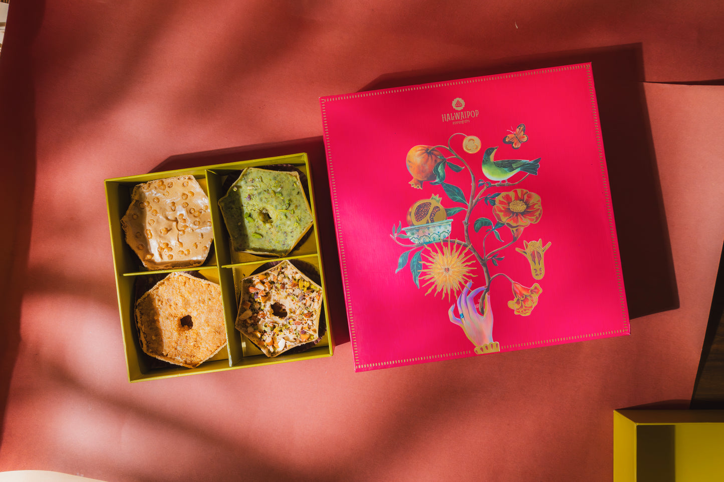 Halwaipop Signature Ghewar – Box of 4