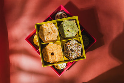 Halwaipop Signature Ghewar – Box of 4