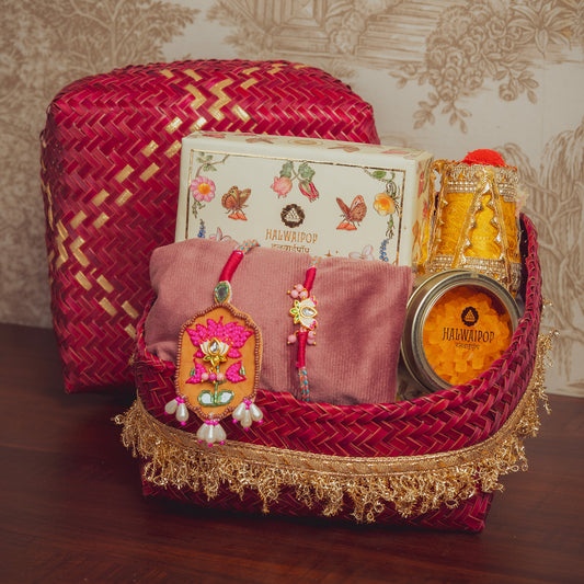 Rang Patra Rakhi Box