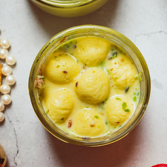 Navratri Special- Mini Rasmalai Jar