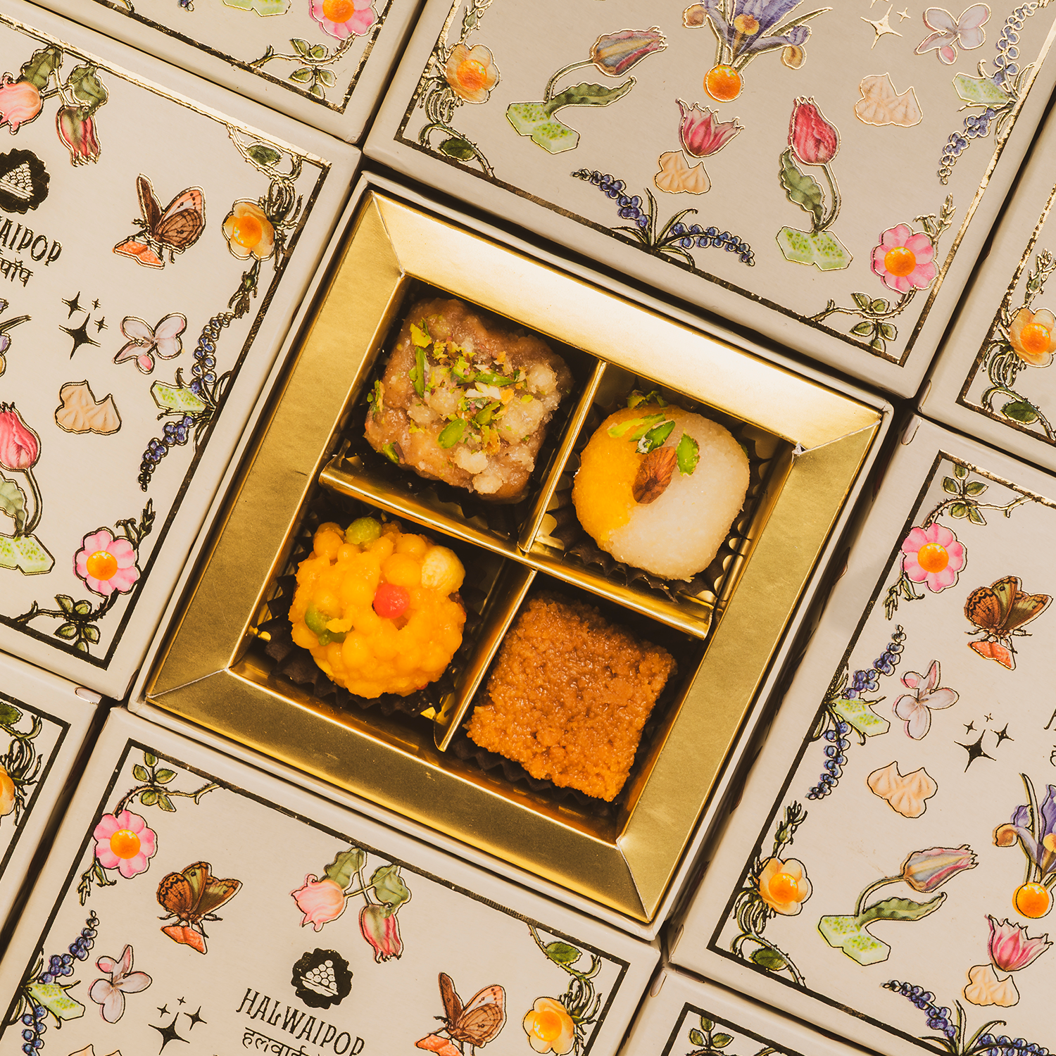 Box of 4 - Desi – Halwaipop