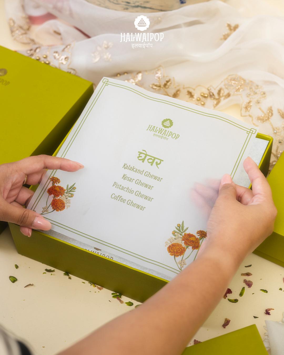 Box Of 4- Ghewar